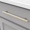 Hickory Hardware Bar Pulls Collection Pull 7-9/16 Inch 192mm Center to Center Champagne Bronze Finish HH075597-CBZ - alternate 1